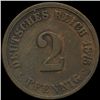 Image 2 : 1875A Germany 2pf VF/XF ERROR (COI-9795)