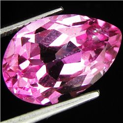 7.38ct Mystic Pink Topaz Pear Brazil (GEM-48394)