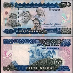 1991 Nigeria 50 Niara Note Crisp Unc (CUR-07117)