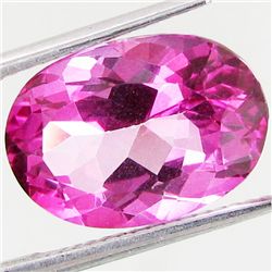 7.4ct Mystic Pink Oval Topaz  (GEM-26971AH)