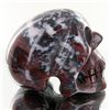Image 2 : 1550ct Hand Carved Agate Skull (MIN-001706)