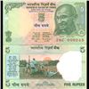 Image 1 : 2002 India 5 Rupee Ghandi Crisp Uncirculated (CUR-06211)