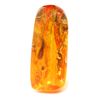 Image 2 : 200ct Natural Peru Amber Polished Cab w/Insects! (MIN-000963)