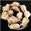 Image 1 : 825twc Natural Pink Opal Chunk Strand (JEW-3459)