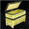 Image 2 : Chinese Handcarved Bone Double Gem Box (CLB-856)