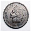 Image 1 : 1872 Indian Cent Key Date AU, Choco Brown, minor rim bruise on rev.