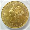 Image 2 : 1893 $10 GOLD LIBERTY PCGS MS-62