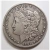 Image 1 : 1895-S $1, VF+ few minor rim nicks,  Key Date, very scarce & underrated!