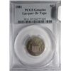 Image 1 : 1881  Shield nickel  nice BU in a Genuine PCGS holder