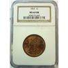 Image 1 : 1853 LARGE CENT NGC MS-64 RB