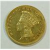 Image 1 : 1874  $3 Gold  XF