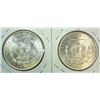 Image 2 : 1886 and 1896 Morgan $  MS63