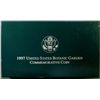 Image 1 : 1997 BOTONIC GARDEN COMMEMORATIVE UNC. SILVER DOLLAR