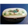 Image 1 : Authentic hand painted porcelain Limoges box signed