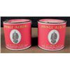 Image 1 : 1926 PRINCE ALBERT CRIMP CUT BURNING PIPE TOBACCO CANS