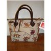 Image 1 : French handbag by J. Pansu with Medieval Tapestry
