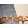 Image 2 : Set of 5 antique resin pots from South France