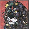 Image 1 : King by Jiang 36x36 Serigraph S/N