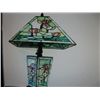 Image 1 : Hand made Lilly Pond Square Lamp (after Tiffany)