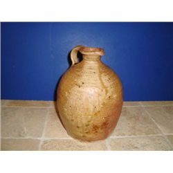 Antique French walnut oil jar circa 1850