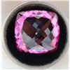 Image 2 : 47.24 CT TOPAZ TOP AAA PINK CUSHION CUT GEMSTONE