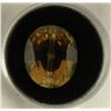 Image 1 : 20.82 CT CITRINE YELLOW ROUND GEMSTONE