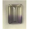 Image 2 : 27.29 CT AMETRINE PURPLE YELLOW EMERALD GEMSTONE