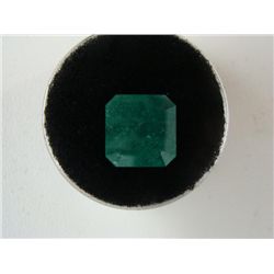 5.13 Carat Bright Glowing Green Emerald Gemstone