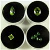 Image 2 : 13 GEMSTONES GREEN CHROME DIOPSIDE & PERIDOT
