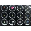 Image 1 : 12 Gemstones 3 Different Types- Garnet Kunzite Kyanite