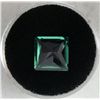 Image 2 : 4.19 CT TSAVORITE BOTTLE GREEN SQUARE CUT GEMSTONE