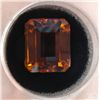 Image 1 : 24.02 CT CITRINE TOP ORANGE EMERALD CUT GEMSTONE