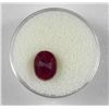 Image 2 : 3.5 CT Ruby Natural Oval Gemstone Type II w/ Cert