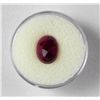 Image 2 : 4.5 CT Ruby Natural Oval Gemstone Type II w/ Cert