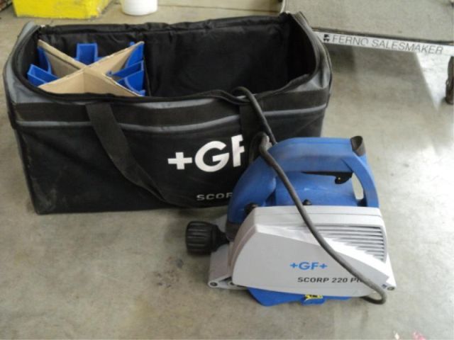 GEORGE FISHER SCORP 220 PLUS PIPE CUTTER {print sequence} 208