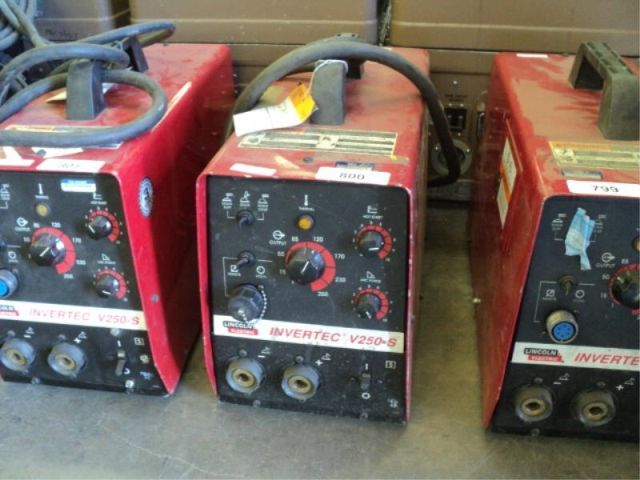 LINCOLN INVERTEC V250-S WELDER print sequence 126