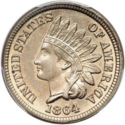 1864 Indian Head 1C. Copper-Nickel