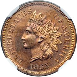 1865 NGC graded Proof Details