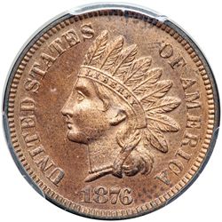 1876 Indian Head 1C