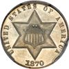 Image 1 : 1870 Silver 3C