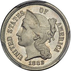 1882 Nickel 3C