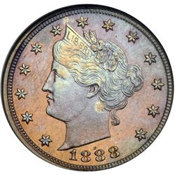 1888 Liberty 5C NGC Proof 65