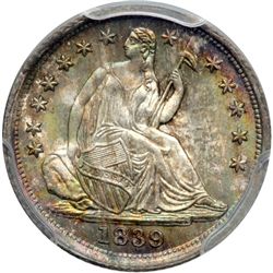 1839 Liberty Seated H10C