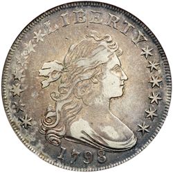 1798 Bust $1. Heraldic Eagle NGC EF45
