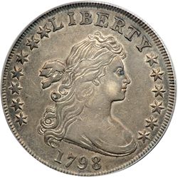 1798 B-15, BB-112 Pointed 9 Wide Date Rarity 3