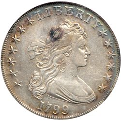 1799 Bust $1 NGC AU50