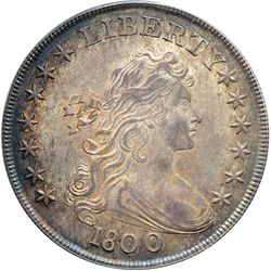 1800 Bust $1. AMERICAI PCGS MS61