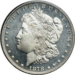 1878 Morgan $1. 7 Tail Feathers, Rev of 1878