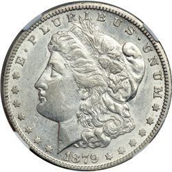 1879-CC Morgan $1 NGC AU50