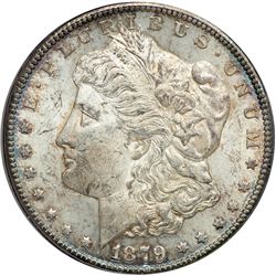 1879-CC Morgan $1. Capped Die